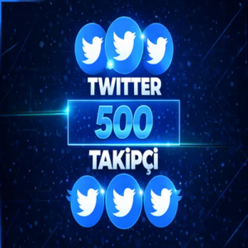  ⭐GARANTİLİ⚡TWİTTER 500 TAKİPÇİ⚡